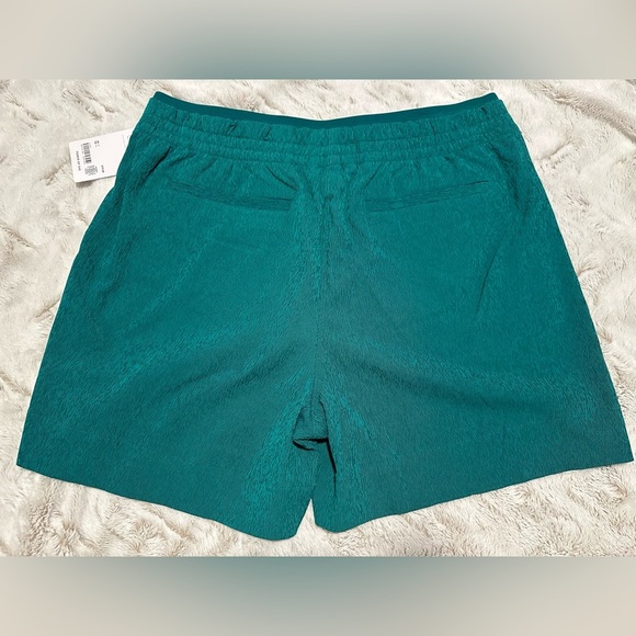 Athleta Teal Women's Athletic Echo Shorts Size 14 - Picture 8 of 9